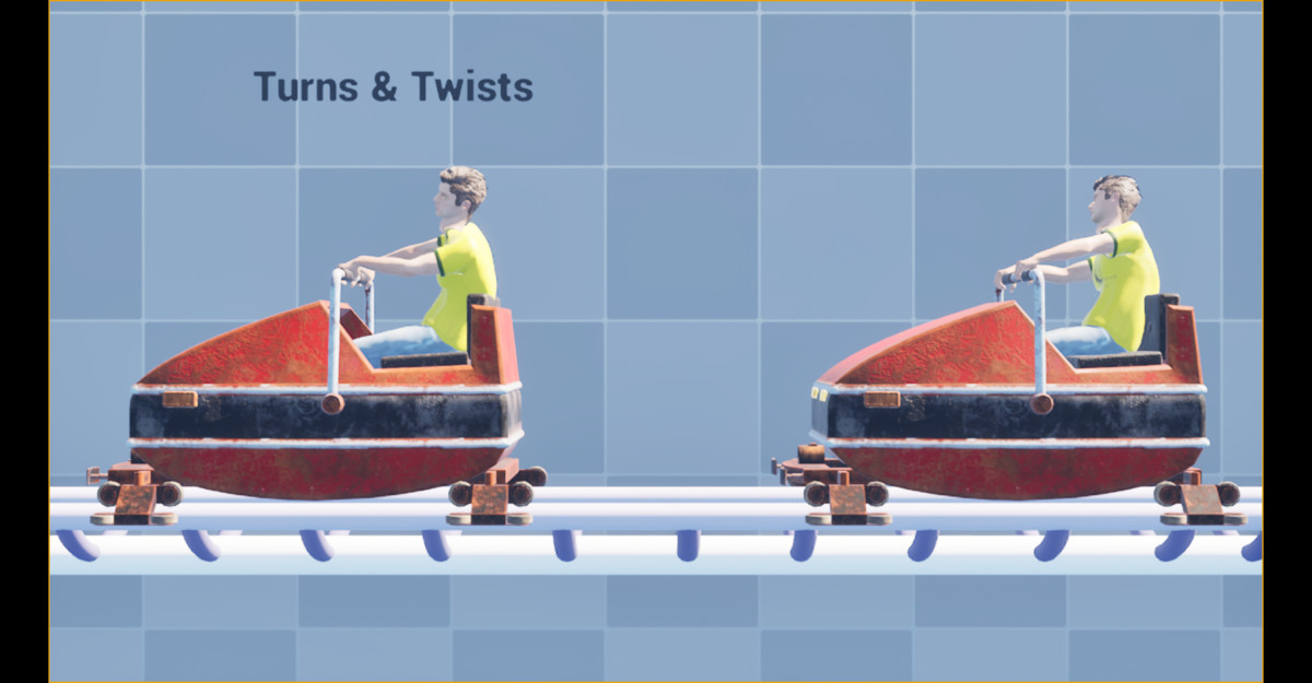 Roller Coaster NPC Animation