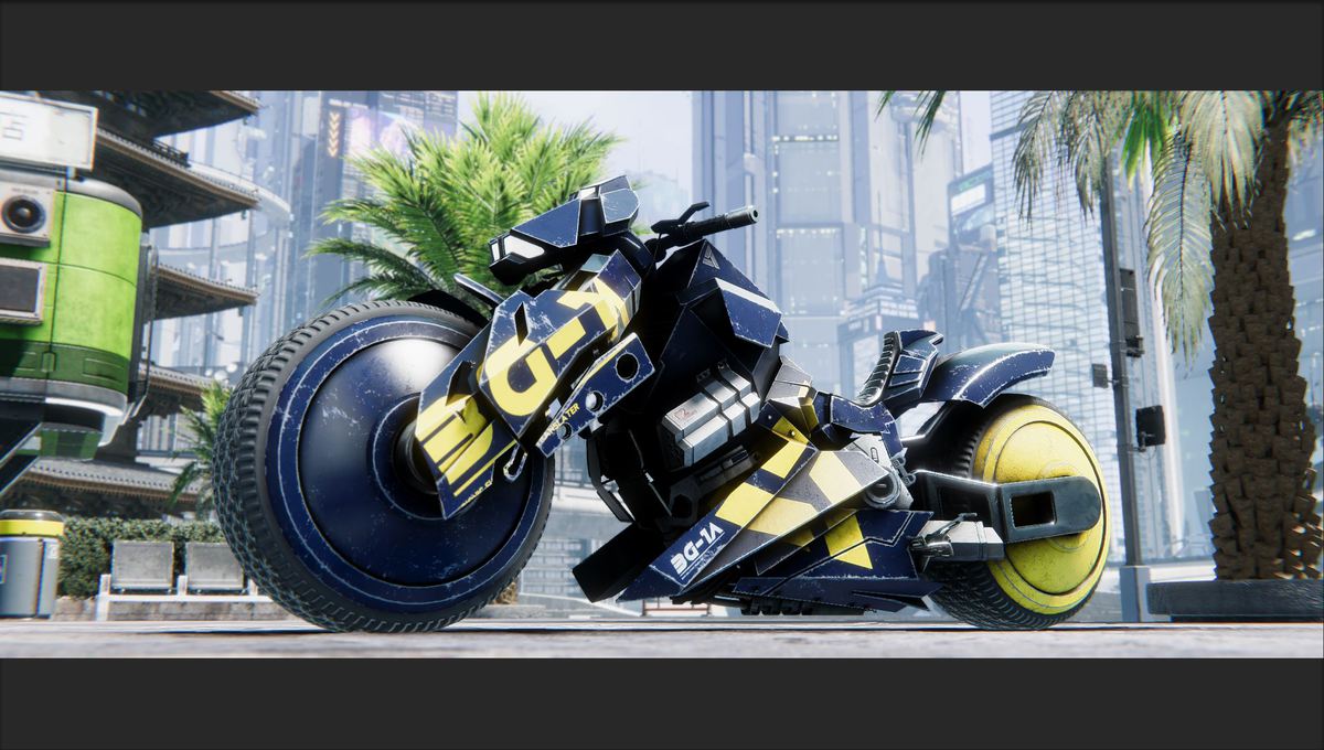 Cyberpunk Bike /rigged