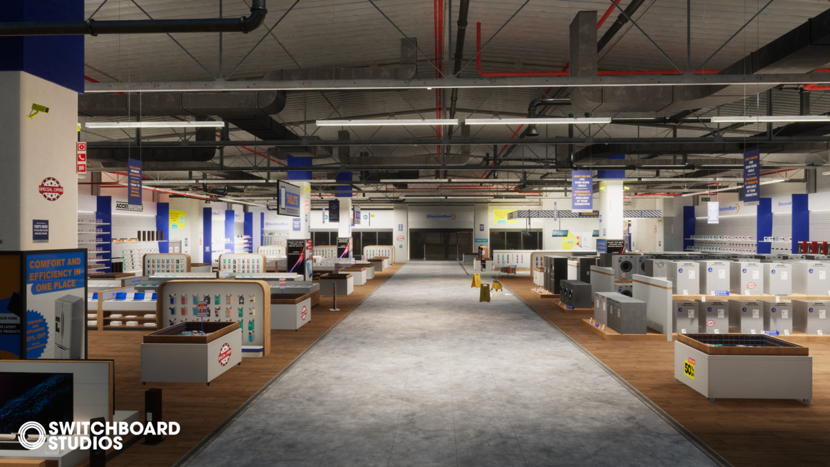 Electronics Mega Store Modular Environment