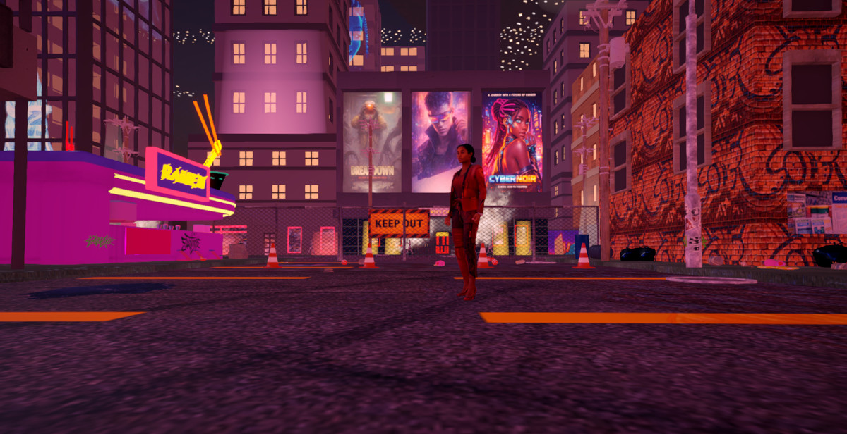 WebGL Multiplayer – Cyberpunk City