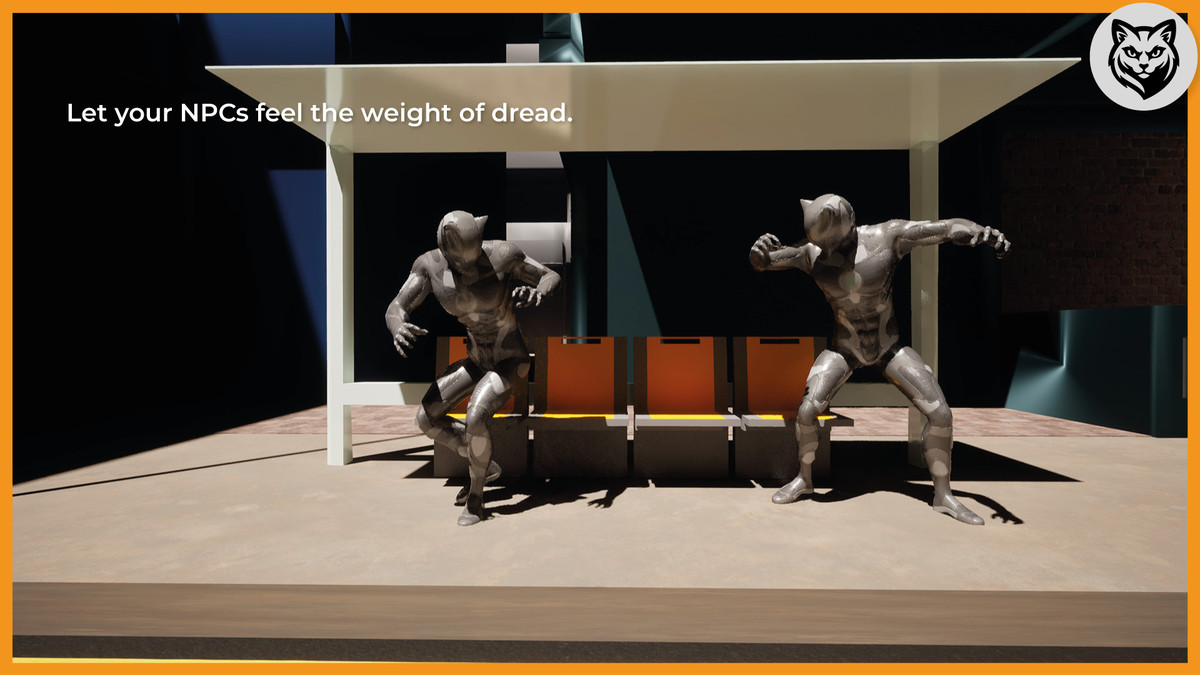 Terror Fear and Scared NPC Animation Pack