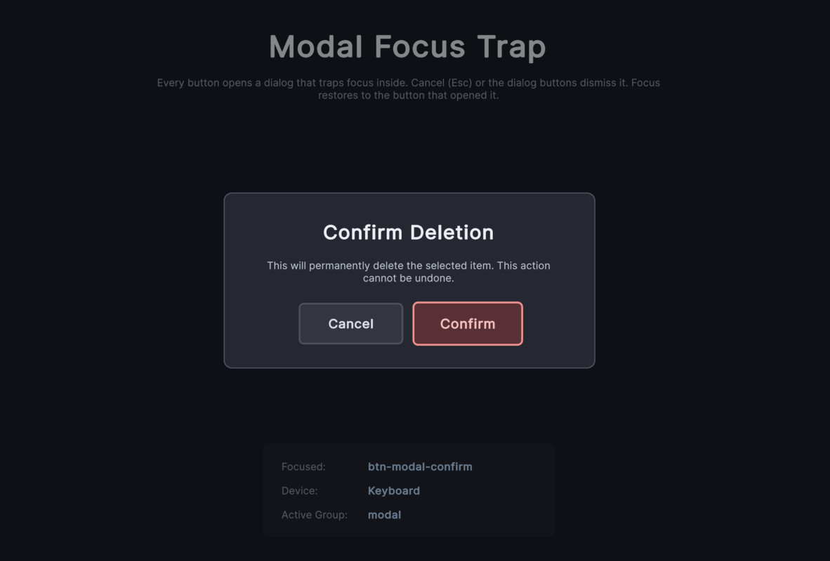 UI Toolkit: Focus & Navigation
