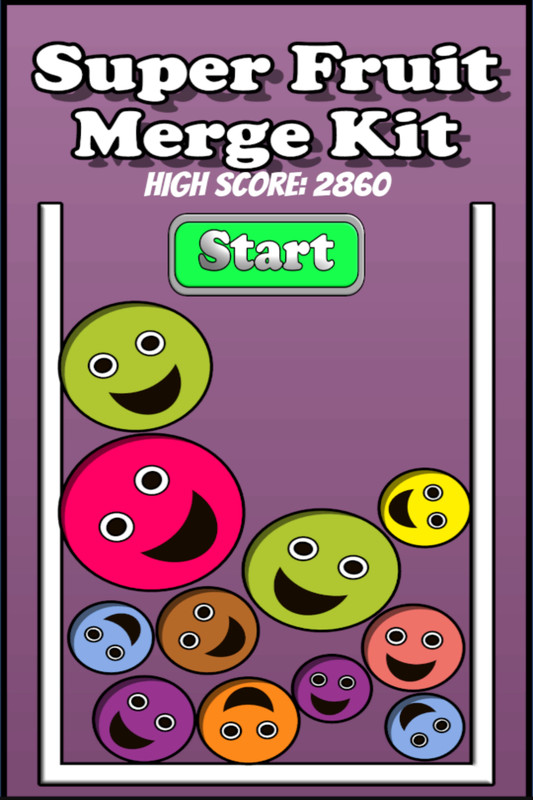 Super Fruit Merge Kit Template