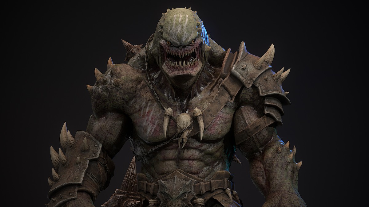 Brutal Warrior Monster