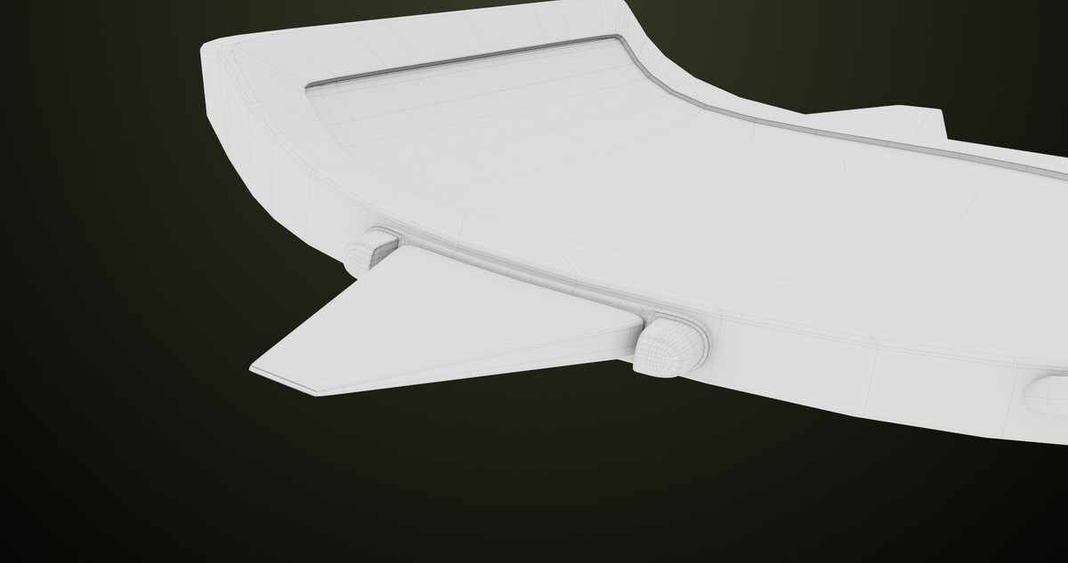 Sci Fi Hoverboard 7 URP HDRP Textures