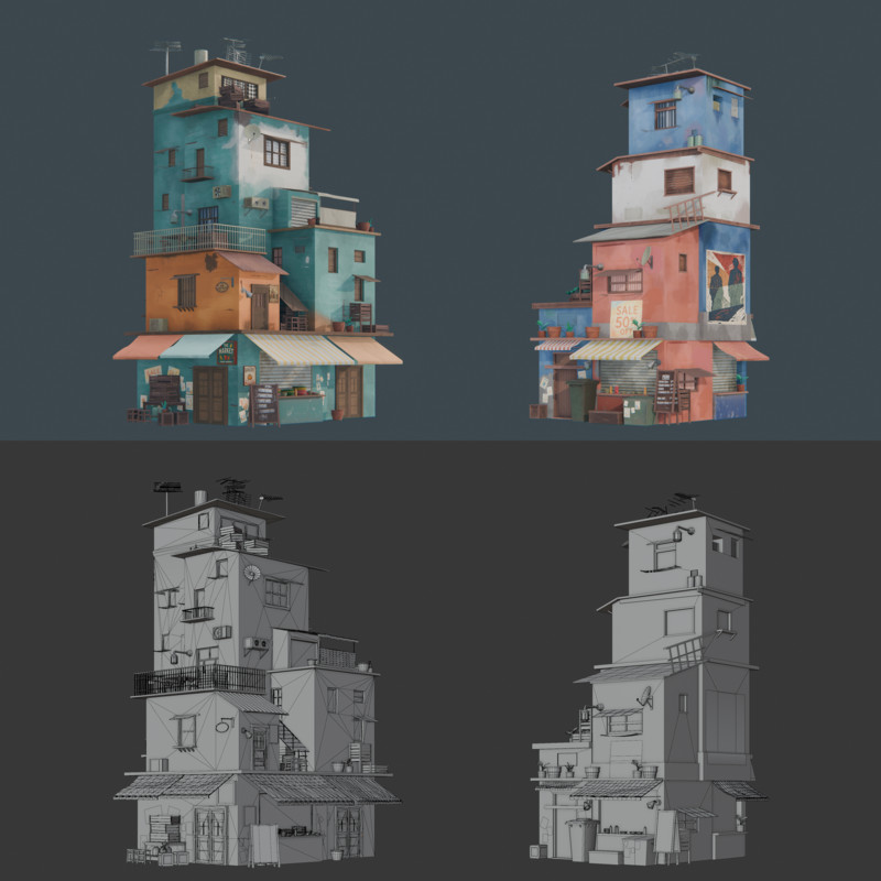 Anime City Street Pack 04