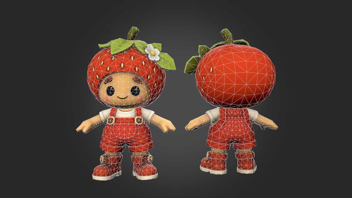 Strawberry character