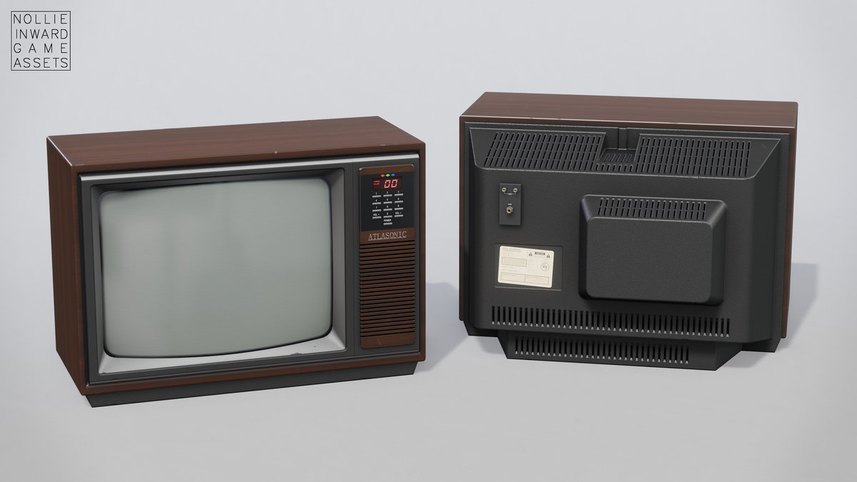 80s TVs Vol.1 Common Tabletop TVs