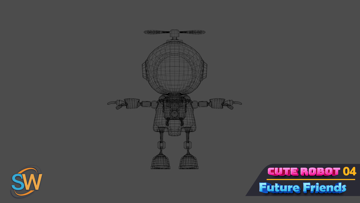 Cute Robot 04 - Future Friends