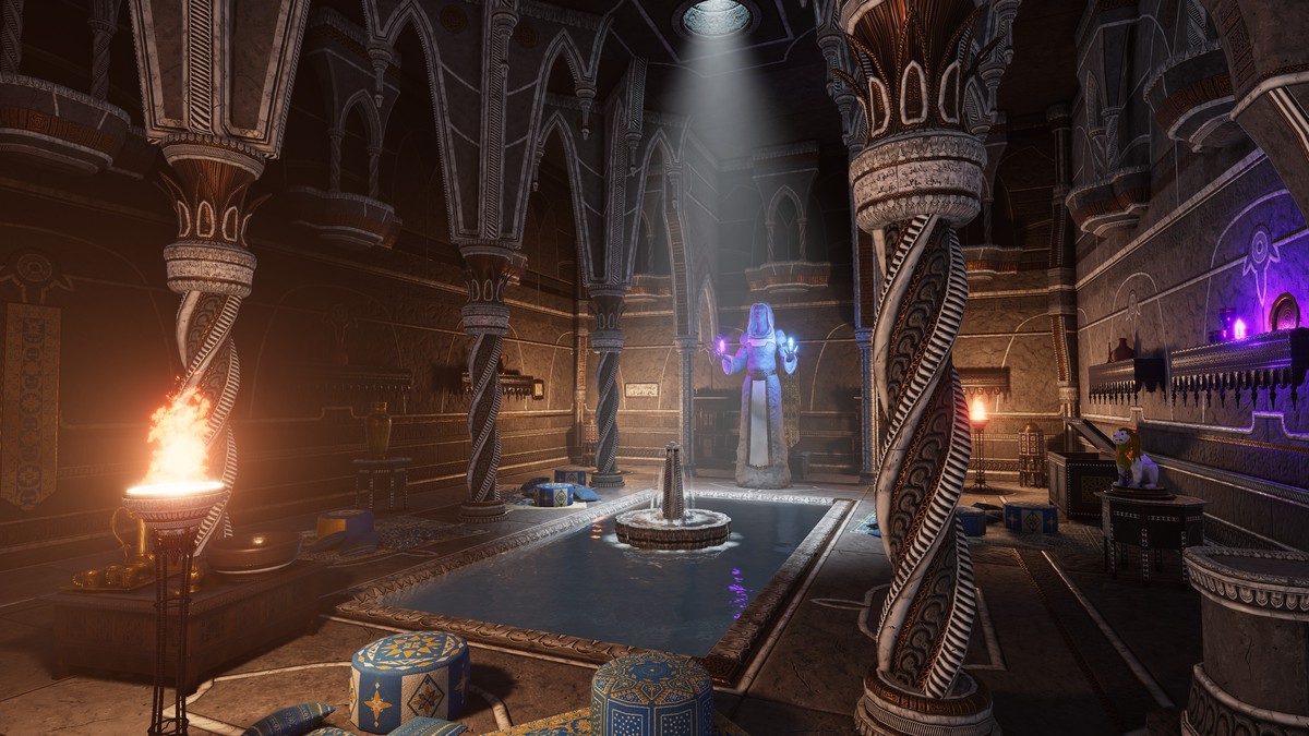 Modular Temple Interior