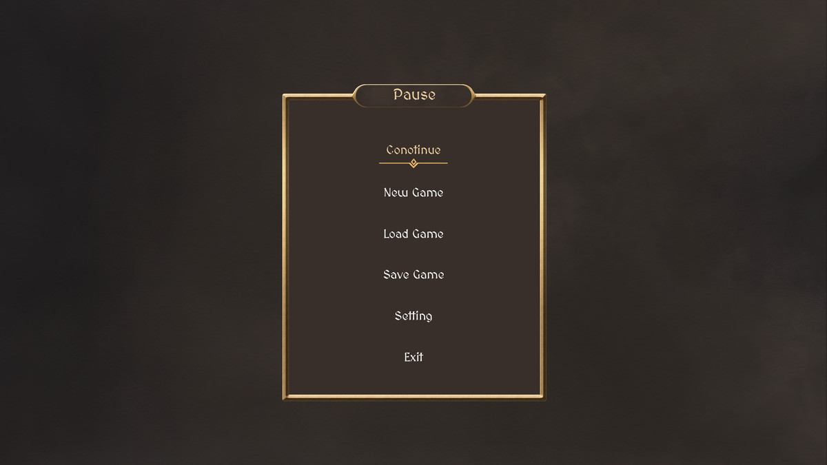Fantasy RPG GUI