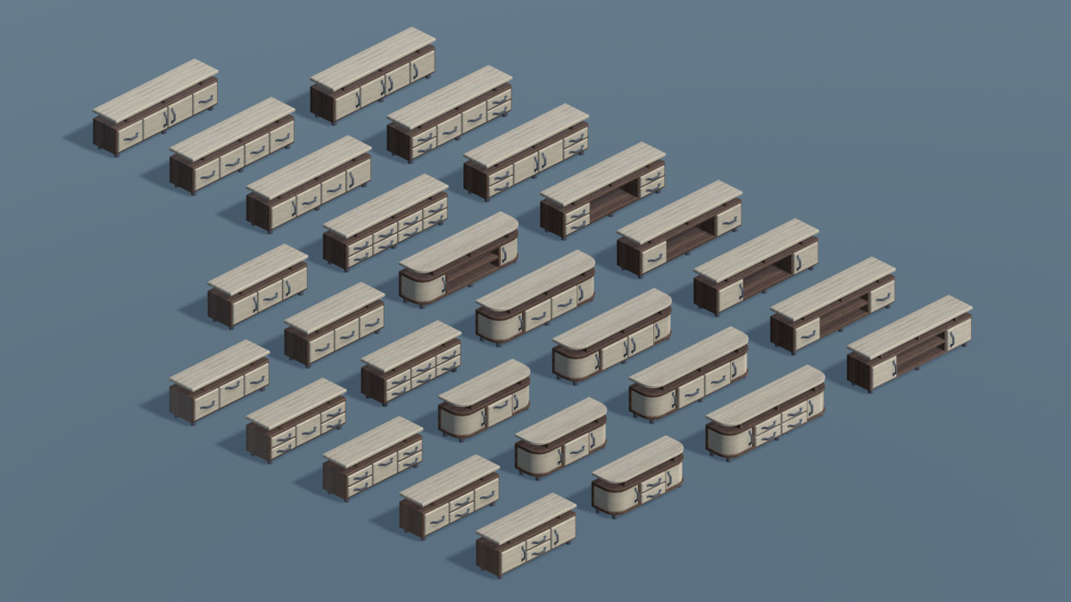 Kornex Interior: Living Room Pack 1