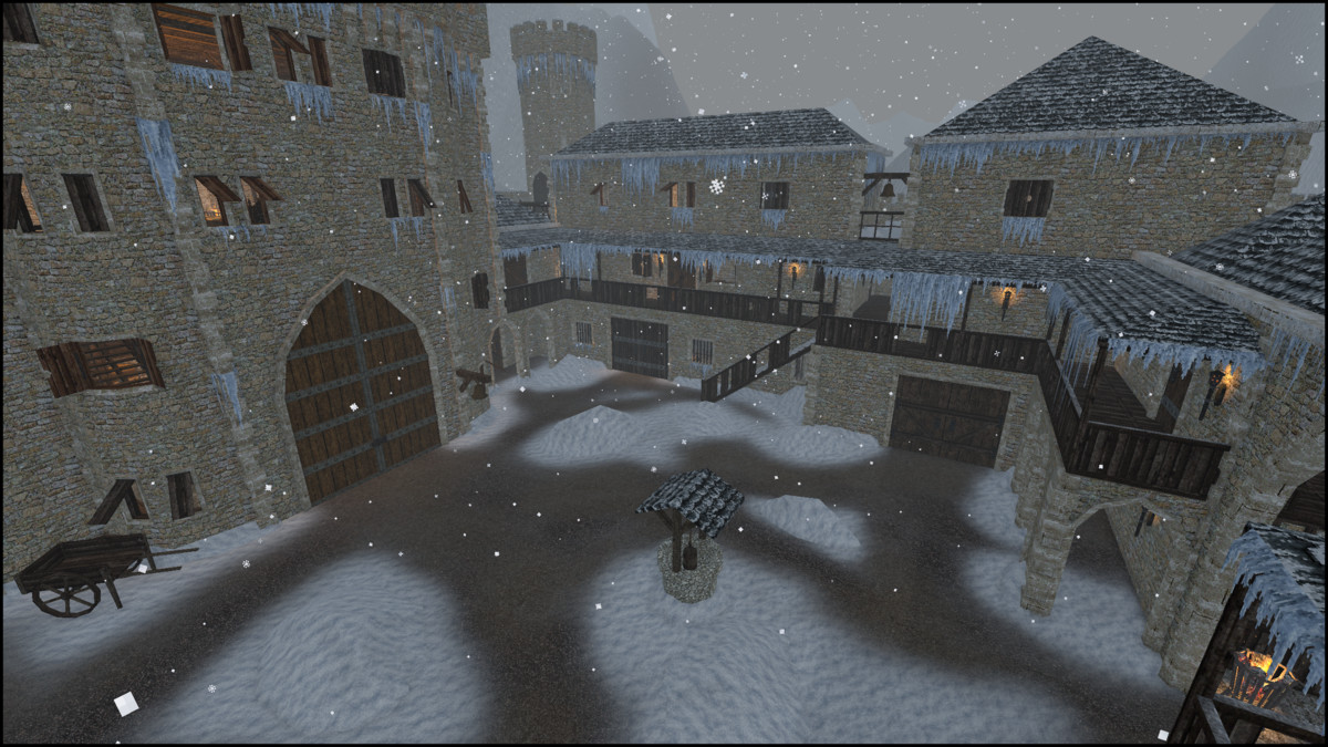 Cold Fortress - Retro Style Modular Environment Pack