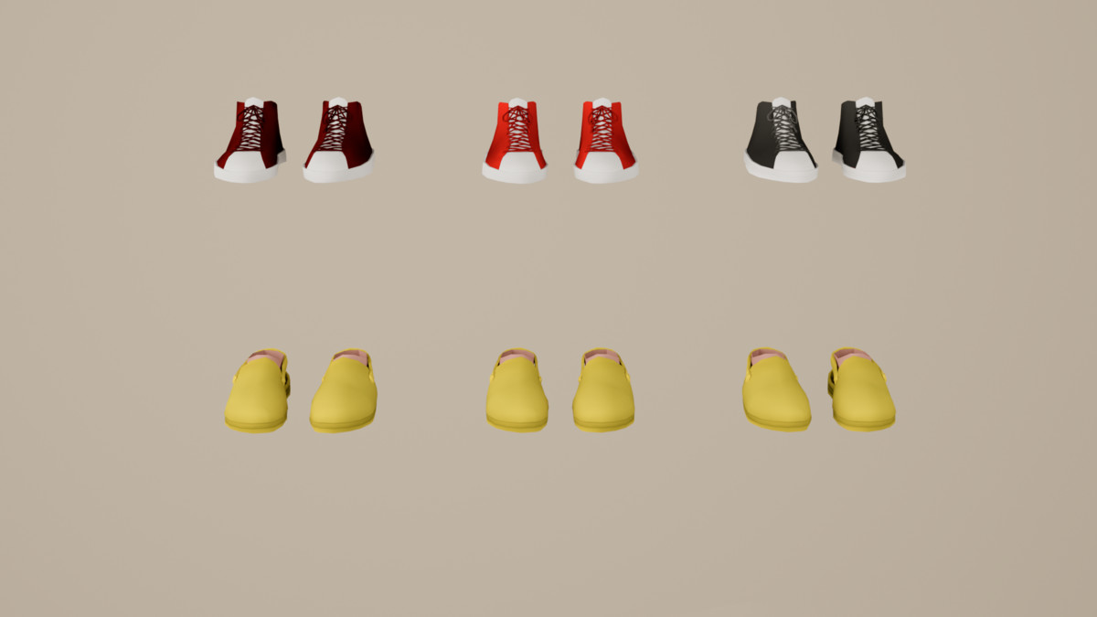 Modular Female Character Creator