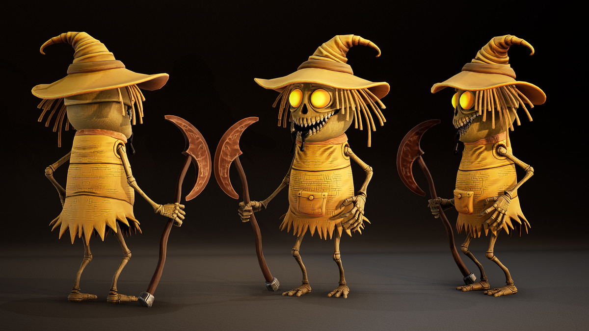 Stylized Scarecrow Character Pack