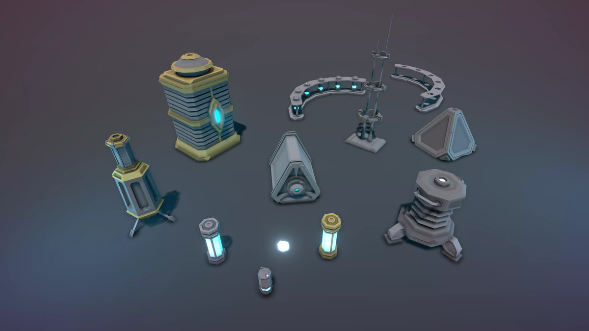 STYLIZED Low Poly Fantasy Bundle Vol. 2