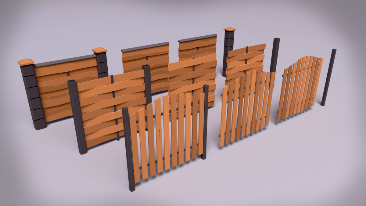 Modern Fence Pack – BoznaWhat