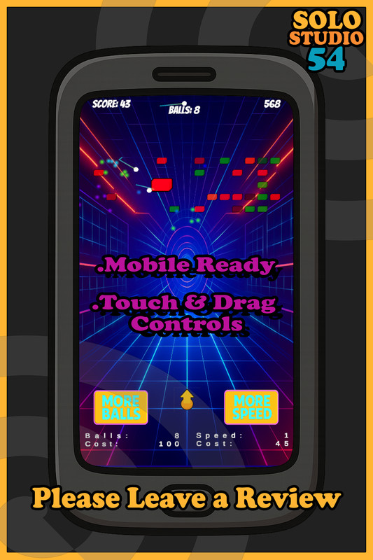 Super Ball and Block Game Template