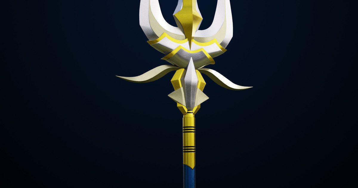 Fantasy Trident 4 URP HDRP Textures