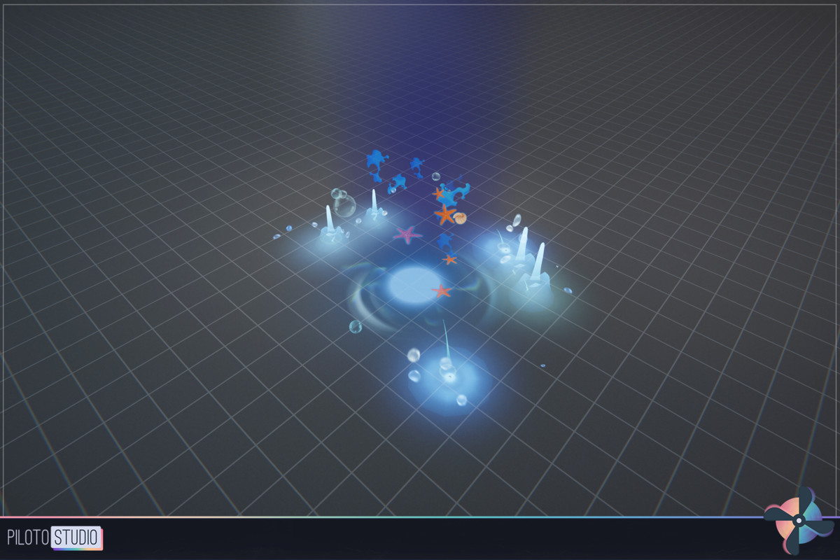 Water Magic Stylized VFX Starter Kit