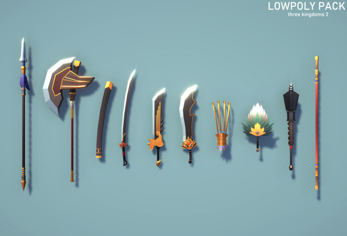 LowpolyPack_Three Kingdoms 2