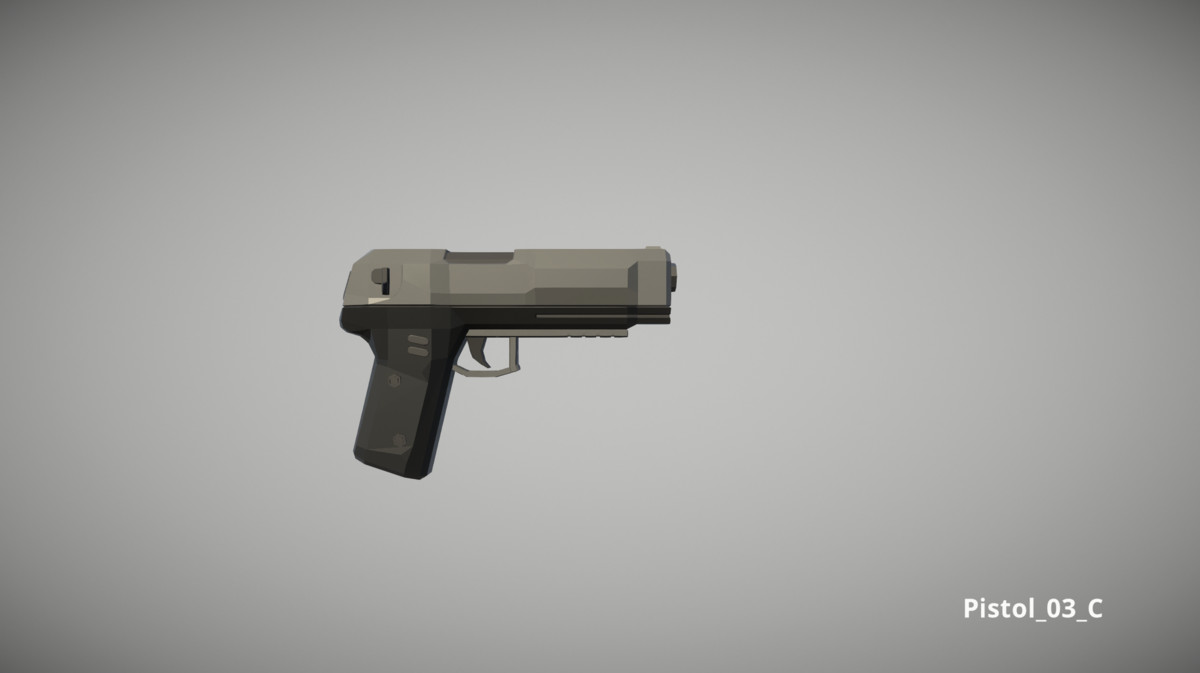 Cyberpunk Armory - Low Poly