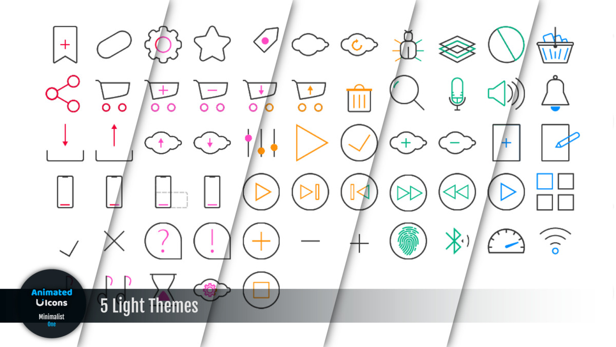 Animated Icons - Minimalist One