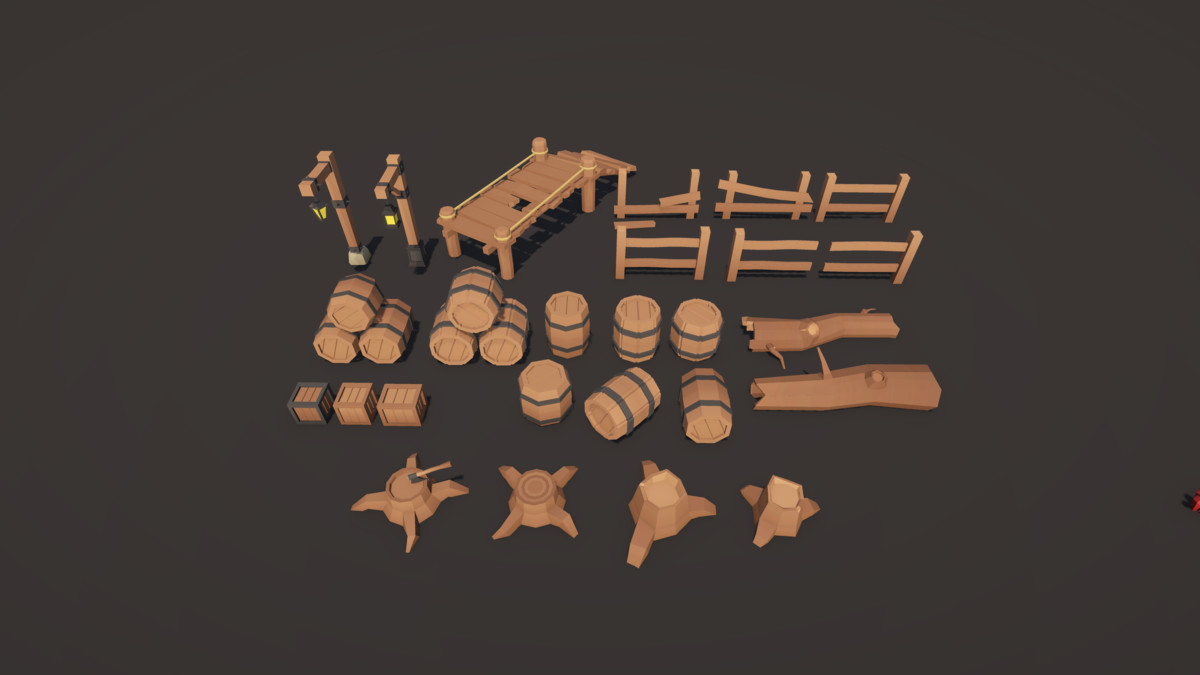 Low Poly Florest Pack