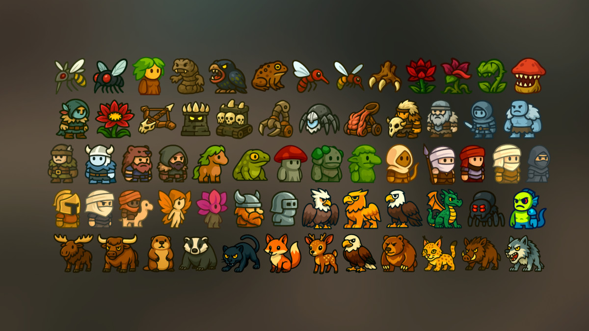 Fantasy Enemy Pack for RPG Adventure Roguelike Strategy Indie Games