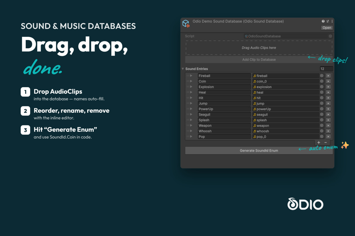Odio - Audio Manager