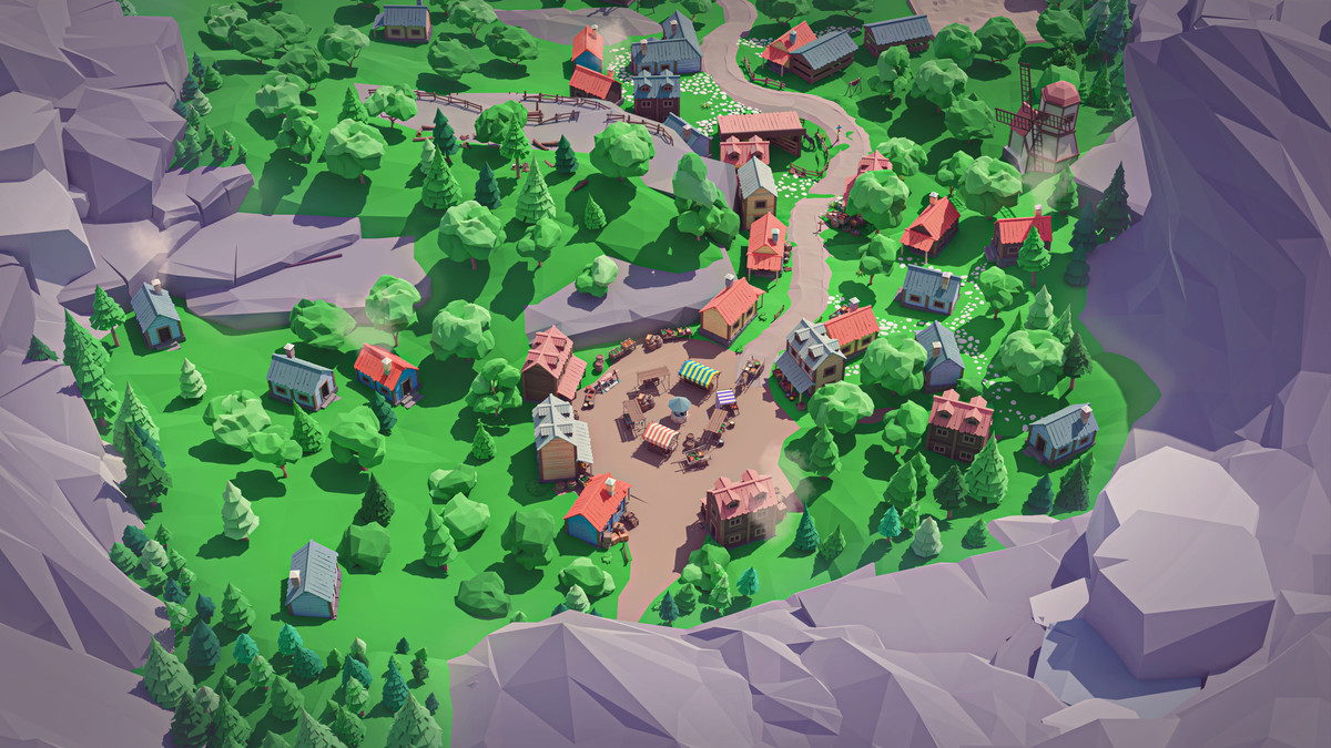 Village - Low Poly 3D Models Pack