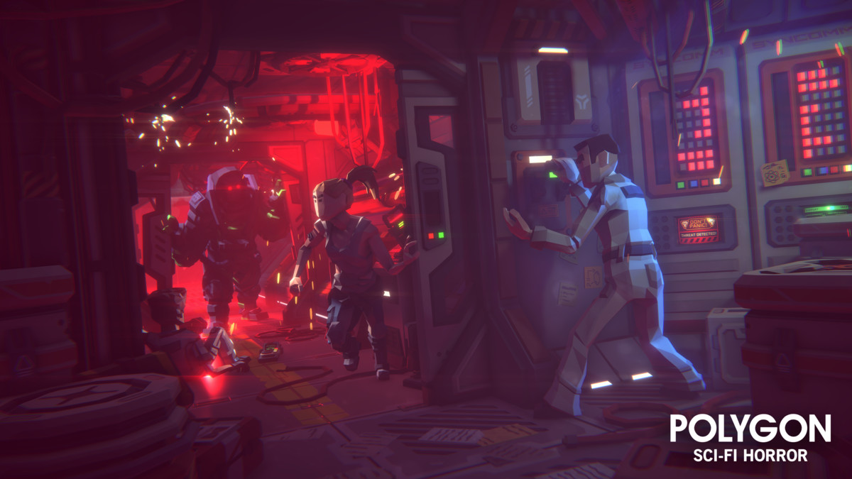 Sci-Fi Horror Pack - Synty POLYGON - Stylized Low Poly Assets