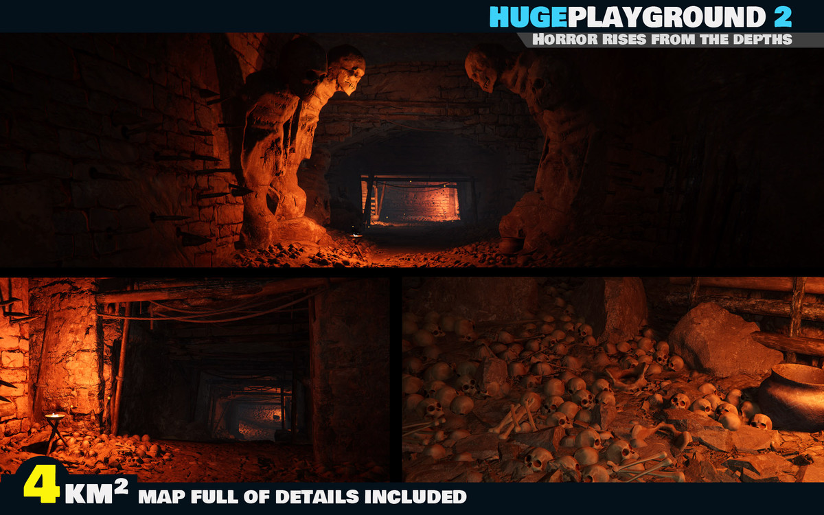 Huge Playground 2 : Horror rises from the depths