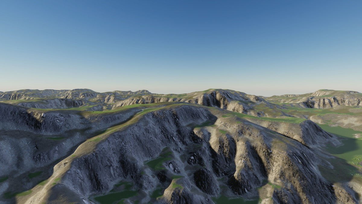 Procedural Mountains & Rivers 8K - 37 Terrains