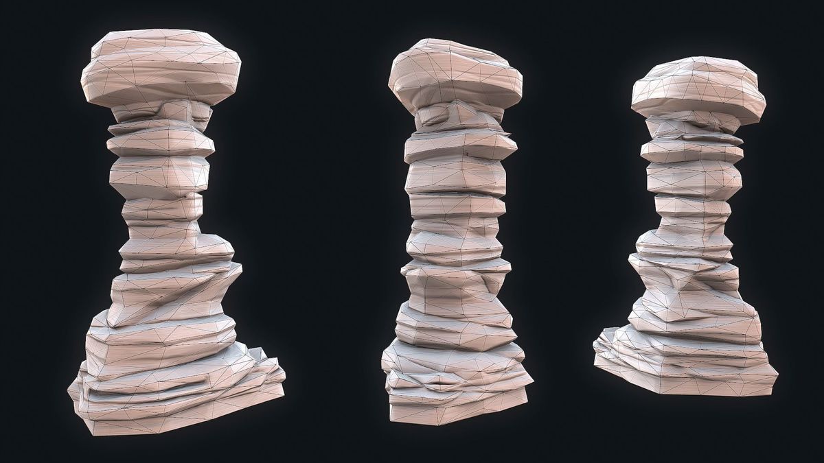Stylized Desert Rock