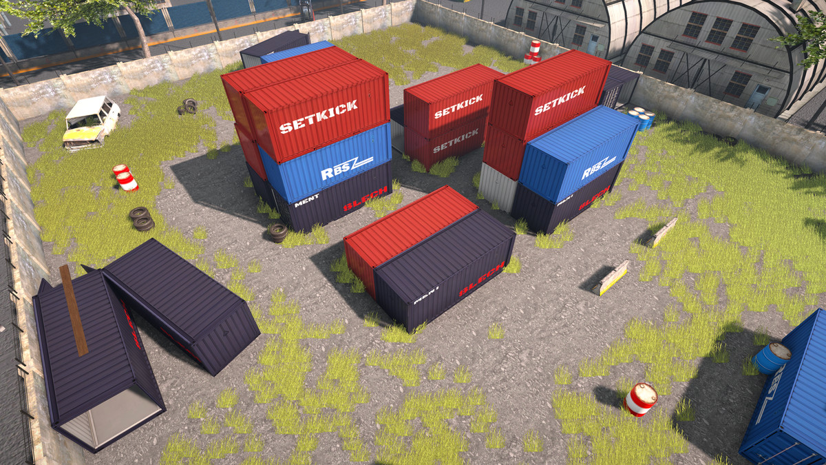 FPS Shipment Container Map V2 – Modular Combat Environment