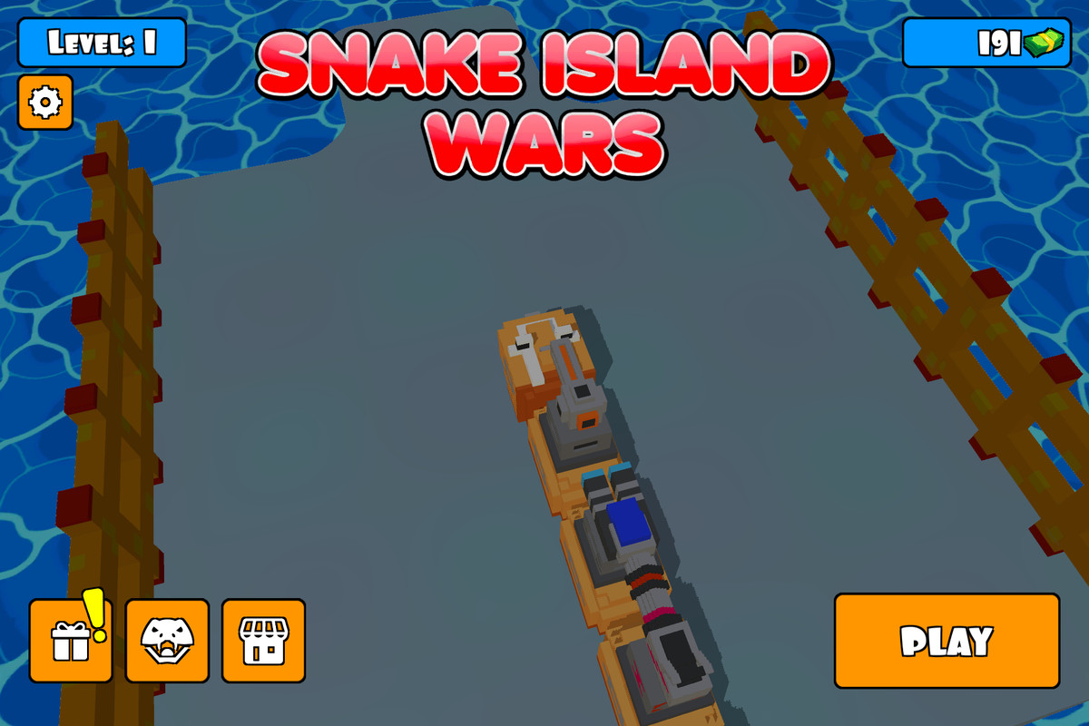 Snake Island Wars - Complete Mobile Game Template