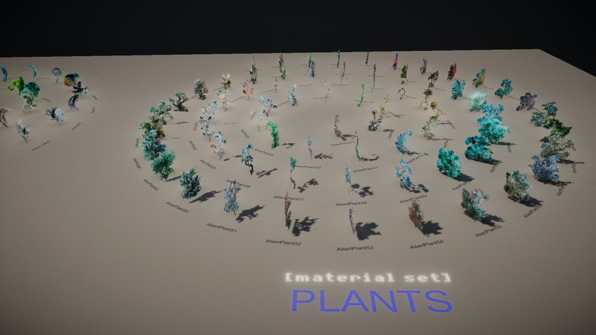 Alien Nature Materials - Foliage