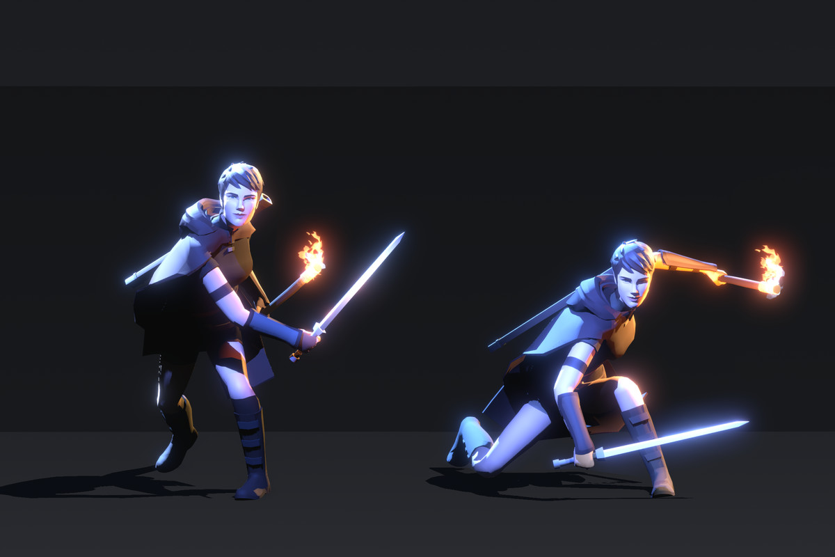 Polyquest Heroes: Warrior I Huntress