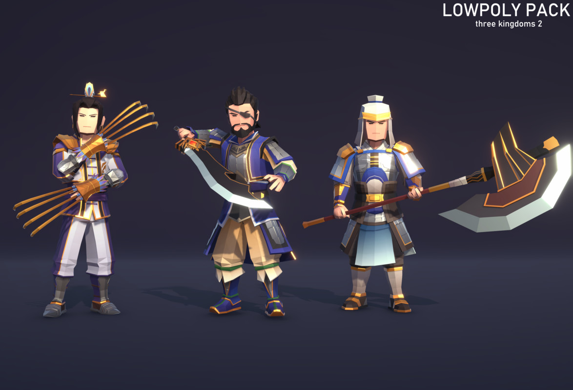 LowpolyPack_Three Kingdoms 2