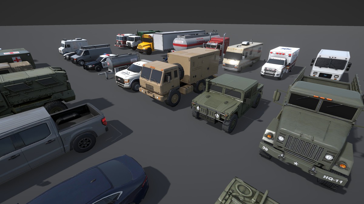 Modern Vehicle Pack (Mobile & PC)