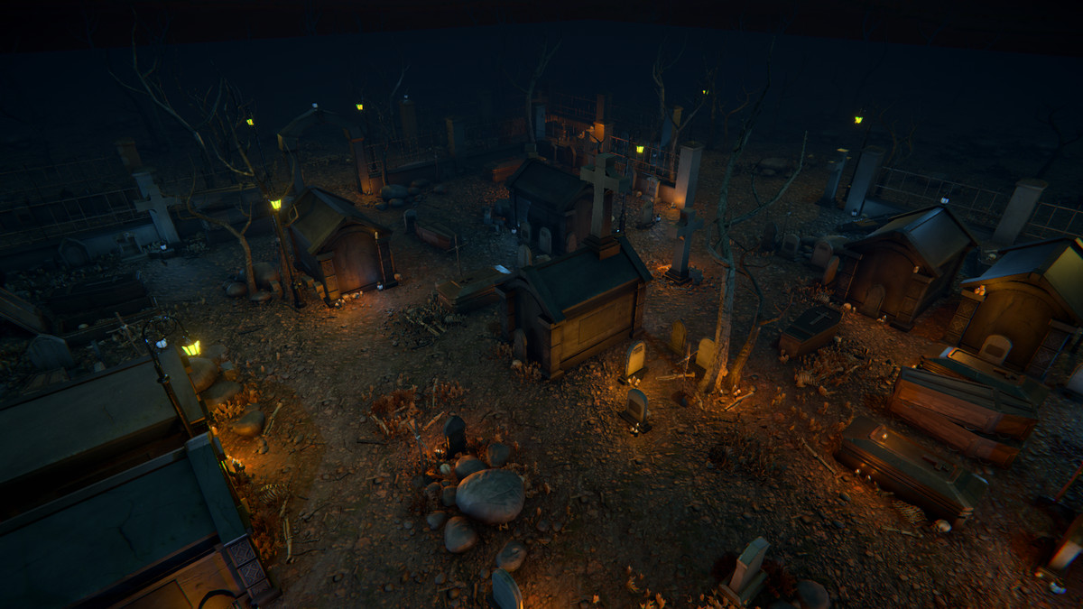 Realistic Cemetery Asset Package