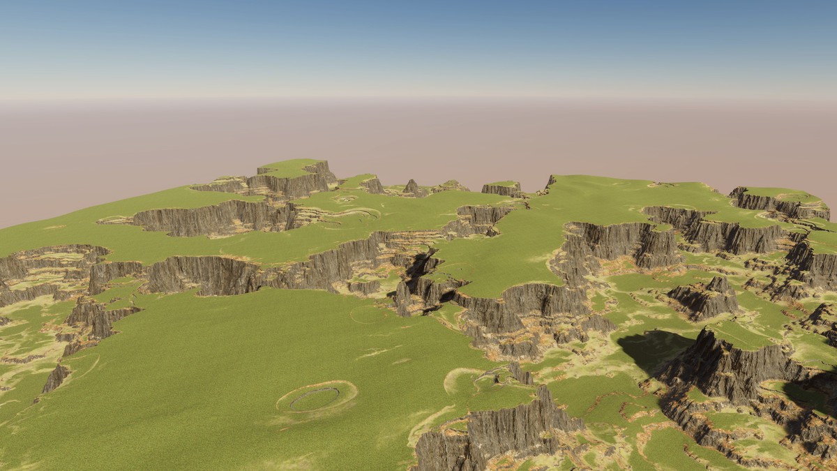 Procedural Canyon Terrains 8K