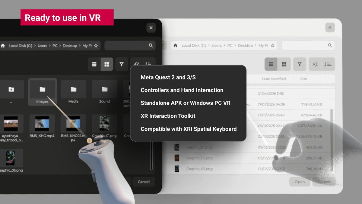 VR File Browser