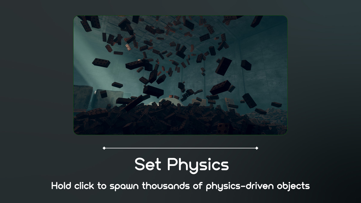 Physics Objects Dropper in Editor - Enviroment Tools