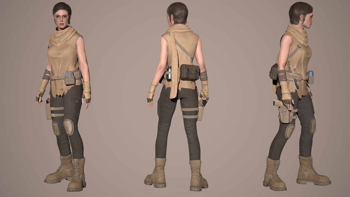 Desert Survivor Character Pack