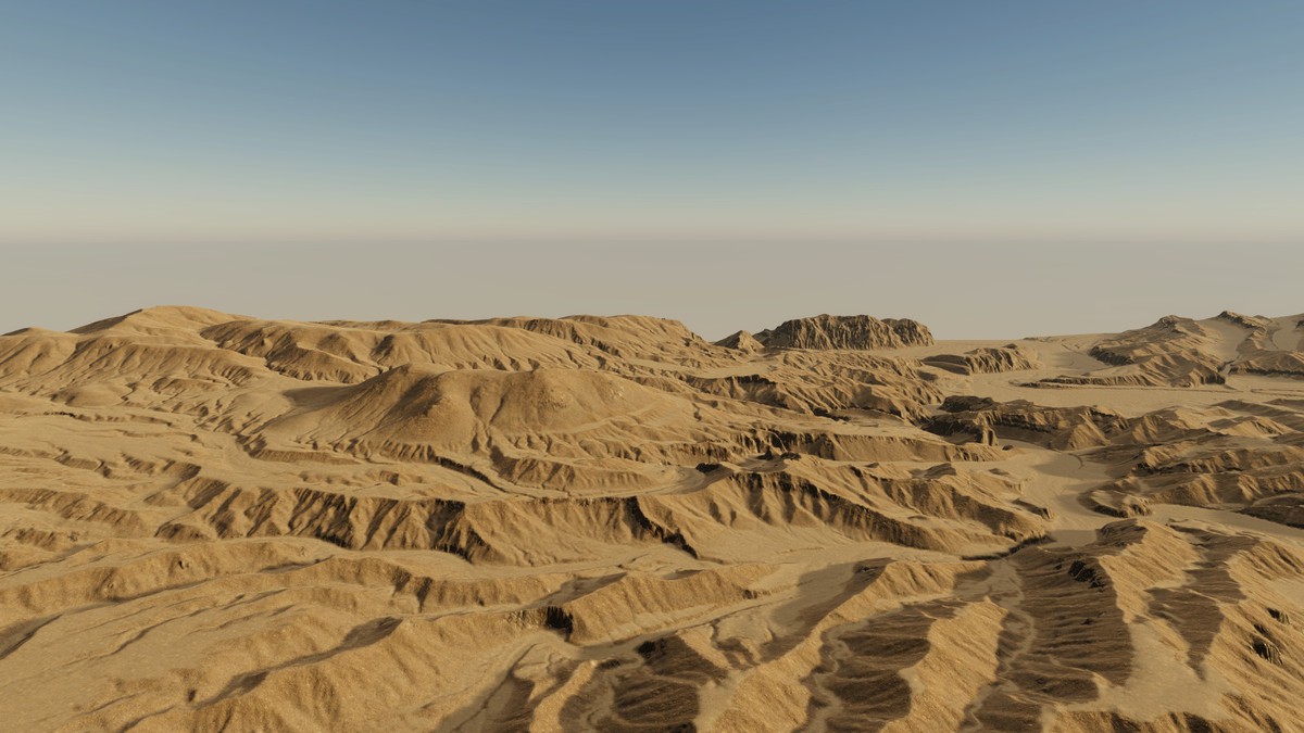 Mojave National Preserve Real-World Terrains 4K