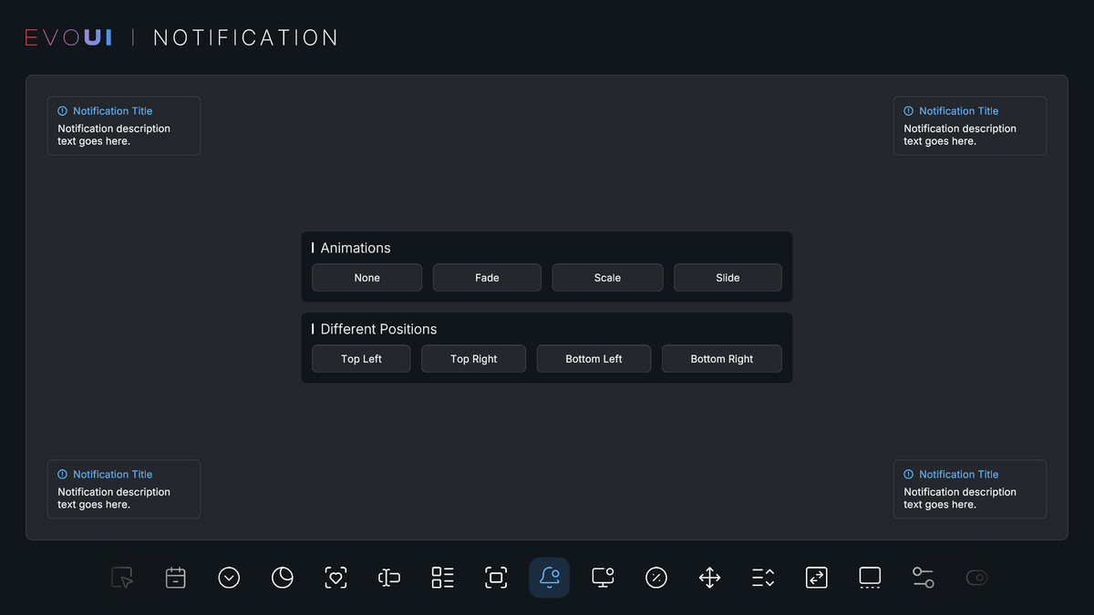 Evo UI - Modern UI Framework