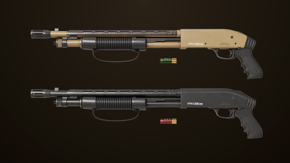 Shotgun Collection 01 URP HDRP Textures