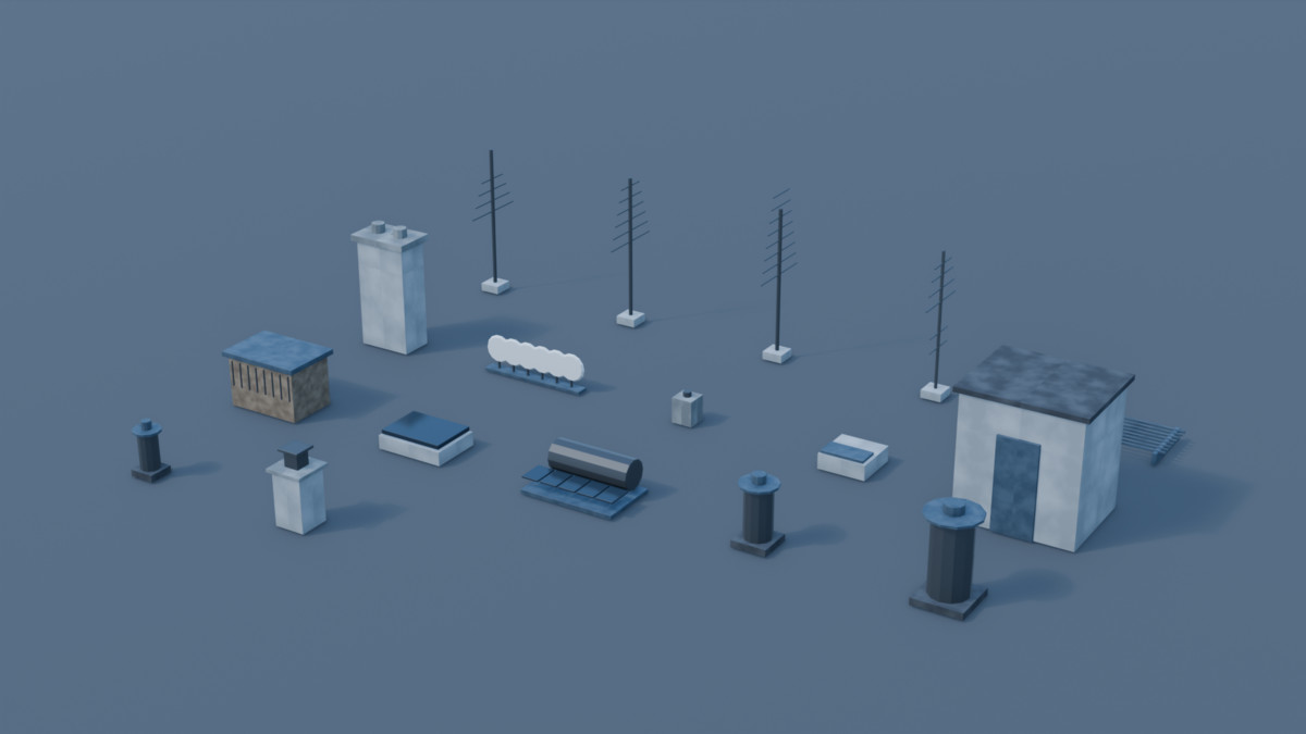 Soviet Panel Block Estate — Modular Urban Kit